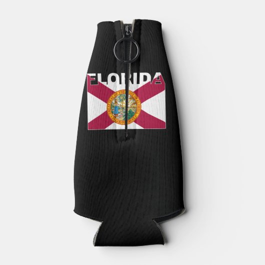 Florida Text Flag Flesjeskoeler (Achterkant)