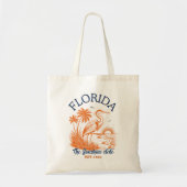 Florida The Sunshine State - Beach &Palms Artwork Tote Bag (Voorkant)