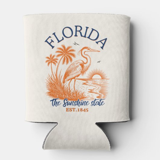 Florida The Sunshine State - & Palm Beach Scene Blikjeskoeler (Achterkant)