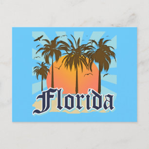 Florida The Sunshine State USA Briefkaart