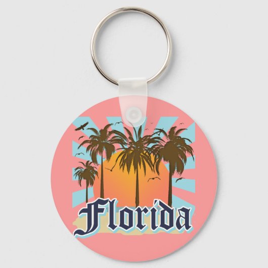 Florida The Sunshine State USA Sleutelhanger (Voorkant)