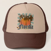Florida The Sunshine State USA Trucker Pet (Voorkant)