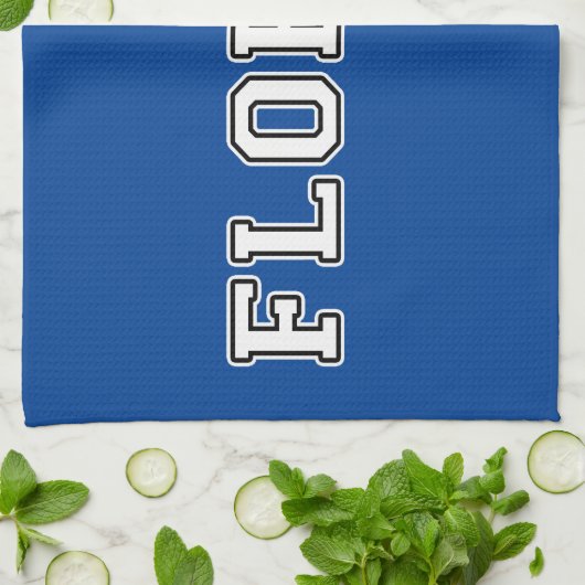 Florida Theedoek (Gevouwen)