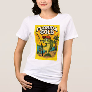 Florida-thema vis t-shirt
