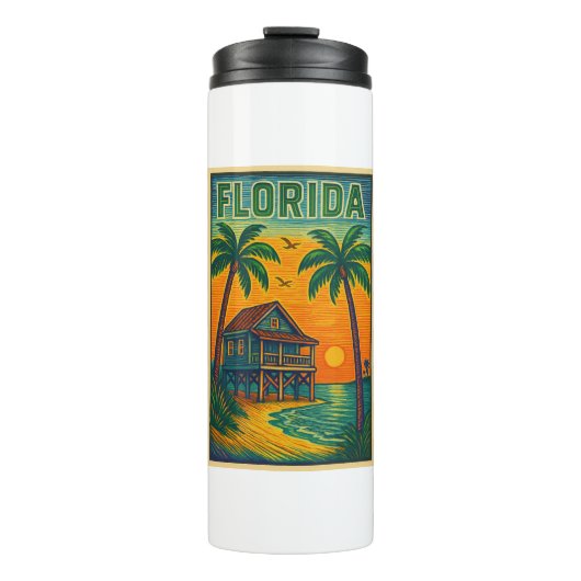Florida Thermal Tumbler Thermosbeker (Voorkant)