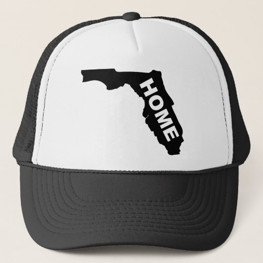 Florida Thuis Hoed Bal Cap Trucker Pet (Voorkant)