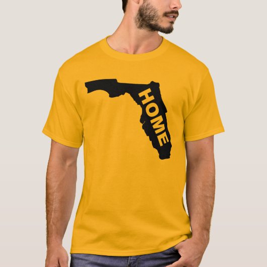 Florida Thuis Weg Van Huis T's T-Shirts (Voorkant)