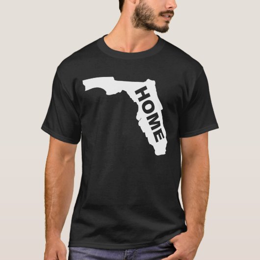 Florida Thuis Weg Van Thuis T-shirts (Voorkant)