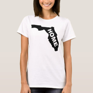Florida Thuis Weg Van Thuis T's T-shirts