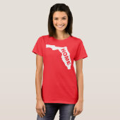 Florida Thuis Weg Van Thuis T's T-shirts (Voorkant volledig)