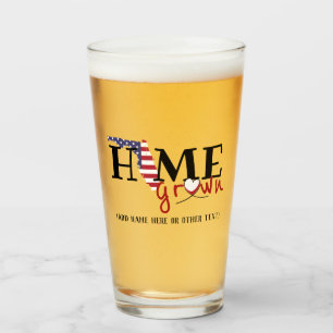 FLORIDA Thuisgekweekte gepersonaliseerde bier Glas