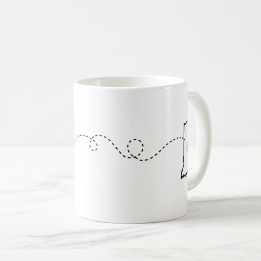 Florida to Indiana - Mok van Heart2Heart Coffee (Voorkant rechts)