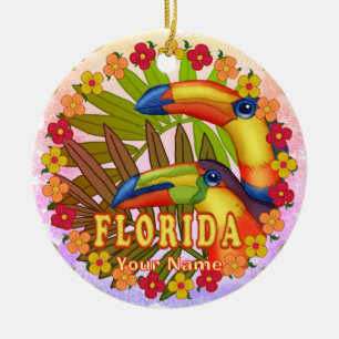 Florida Toekans Keramisch Ornament