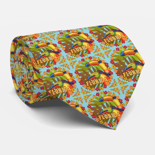 Florida Toucans Stropdas (Opgerold)