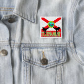 Florida Tournament Pin Vierkante Button 5,1 Cm (In situ)