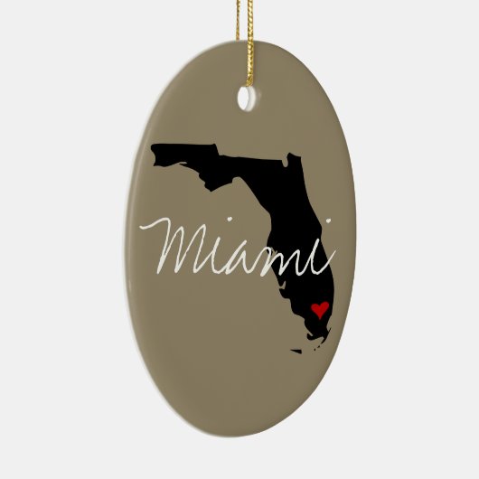 Florida Town Keramisch Ornament (Rechts)