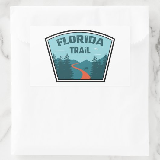Florida Trail Rechthoekige Sticker (Tas)