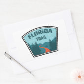 Florida Trail Rechthoekige Sticker (Envelop)