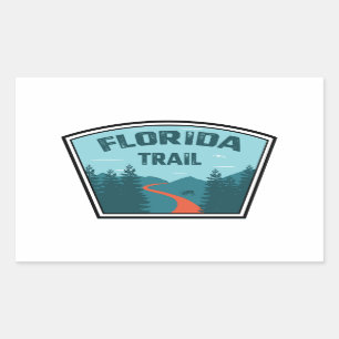 Florida Trail Rechthoekige Sticker