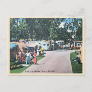  Florida Trailer Park Briefkaart