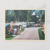  Florida Trailer Park Briefkaart (Voorkant)