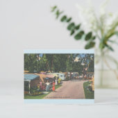 Florida Trailer Park Post Card Briefkaart (Staand voorkant)