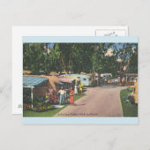 Florida Trailer Park Post Card Briefkaart (Voorkant / Achterkant)