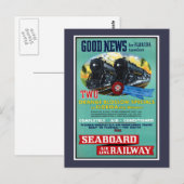  Florida Trains Briefkaart (Voorkant / Achterkant)