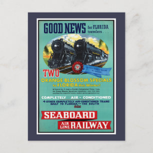Florida Trains Briefkaart