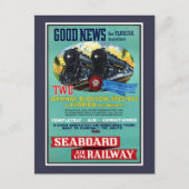  Florida Trains Briefkaart (Voorkant)