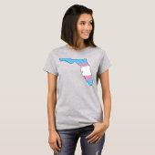 Florida Trans Pride T-shirt (Voorkant volledig)