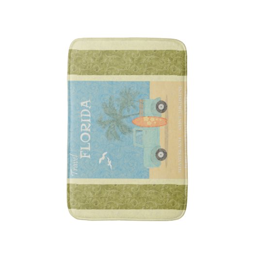 Florida:Travel Bath Mat (Voorkant Verticaal)