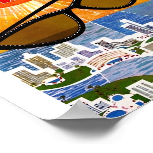 Florida Travel Poster (Hoek)