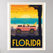 Florida Travel Summer Poster (Voorkant)