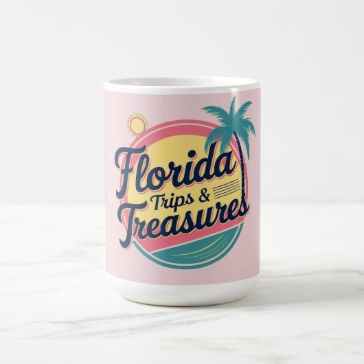 Florida Trips & Treasures Coffee Mug Koffiemok (Center)
