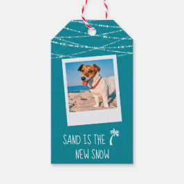 Florida Tropical Warm Wishes 2-zijdige foto | BLAU Cadeaulabel