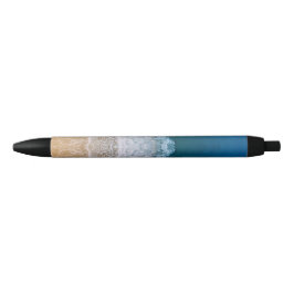 Florida Turquoise Blauw Zee Sandy Beach Zwarte Inkt Pen