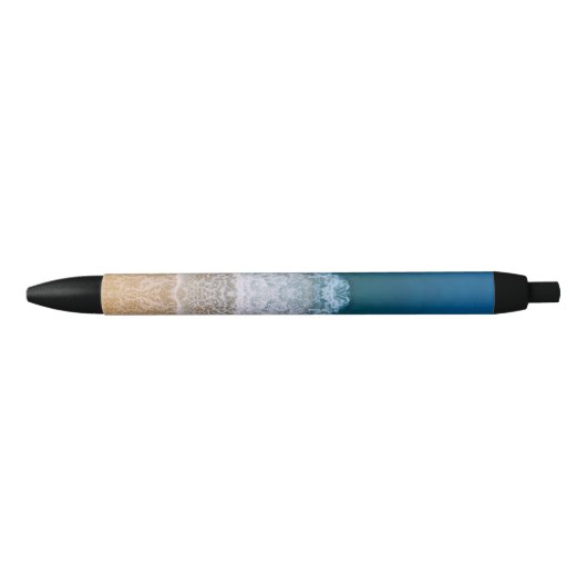 Florida Turquoise Blauw Zee Sandy Beach Zwarte Inkt Pen (Voorkant)