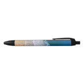 Florida Turquoise Blauw Zee Sandy Beach Zwarte Inkt Pen (Bovenkant)