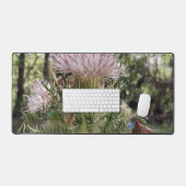 Florida Twee Kikkers Op Een Melkdistel Natuurlijke Bureaumat (Keyboard & Muis)