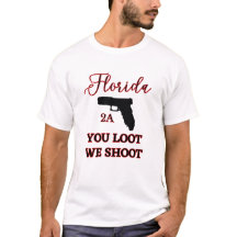 Florida Tweede Amendement Vrijheid T-shirt
