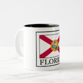 Florida Tweekleurige Koffiemok (Voorkant links)