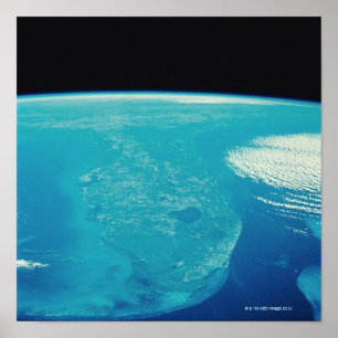 Florida uit Space Poster