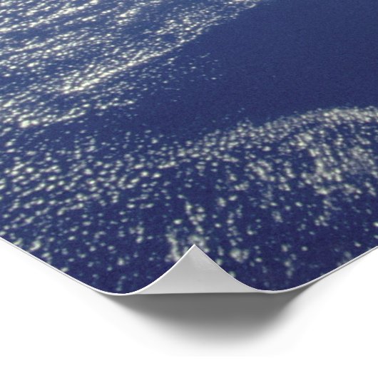 Florida uit Space Poster (Hoek)