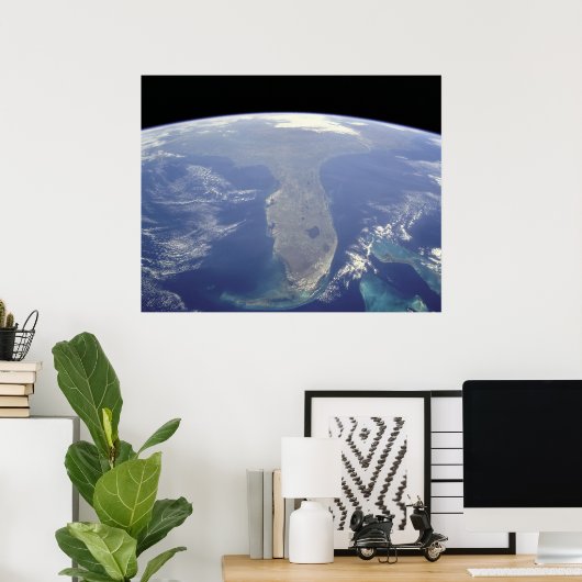 Florida uit Space Poster (Thuiskantoor)