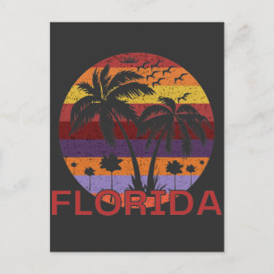  Florida United States Summer Beach Briefkaart