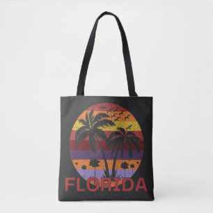 Florida United States Summer Beach Tote Bag