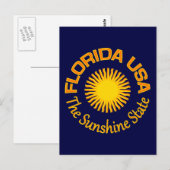 Florida USA briefkaart - aanpassen (Voorkant / Achterkant)