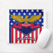Florida USA Flag Muismat (Met muis)
