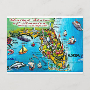 Florida USA Kaart